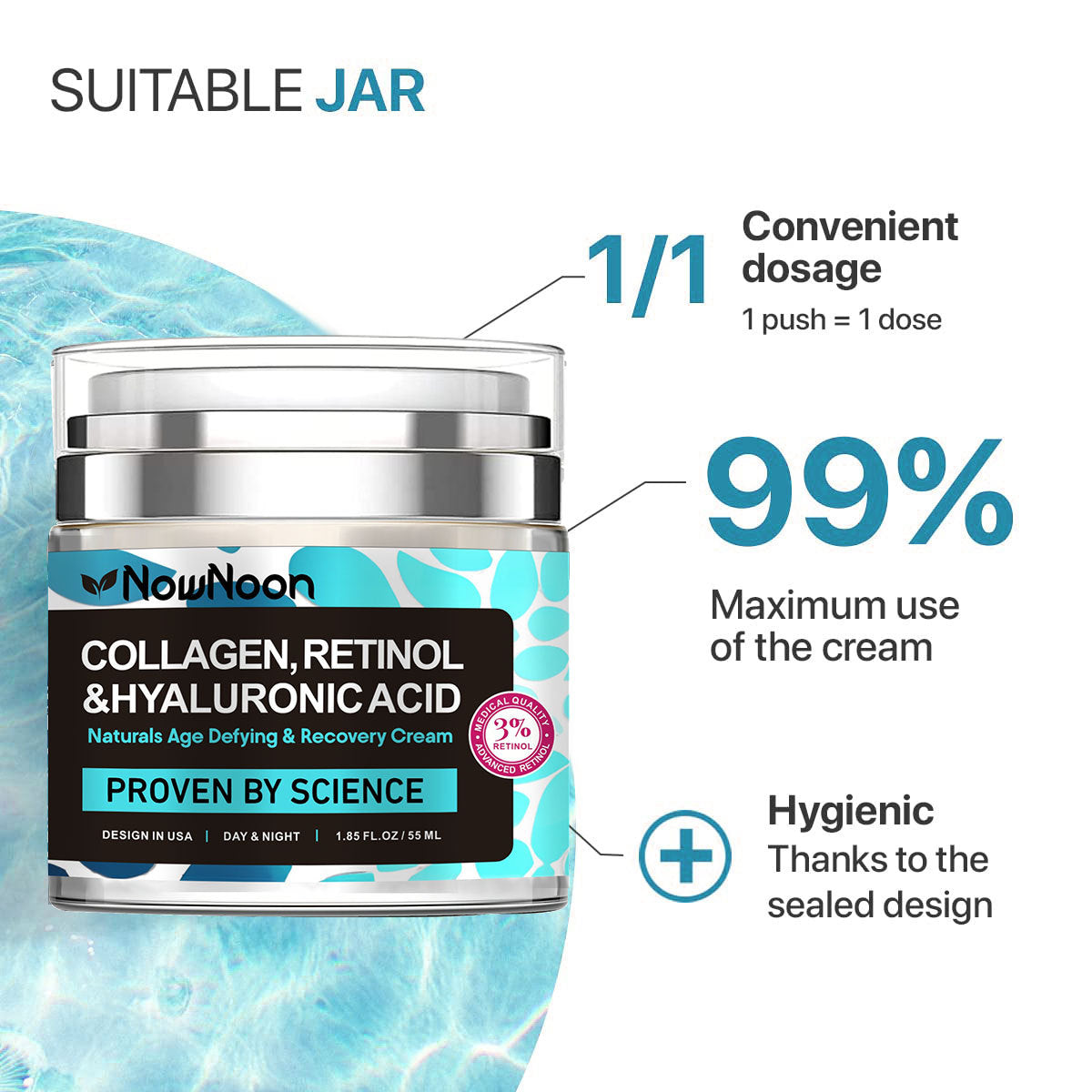Collagen Retinol Hyaluronic Acid Cream